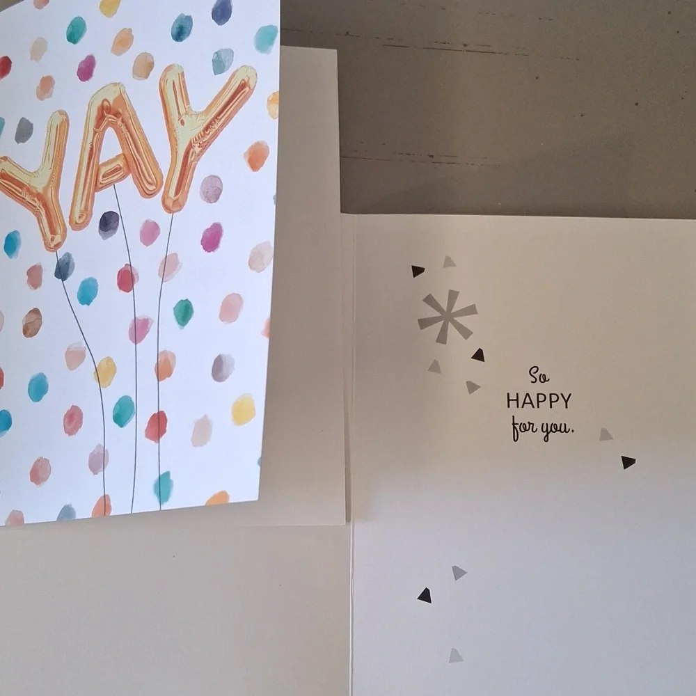 Colorful Congratulations Card Set - Picture 2 of 8